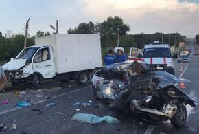 На Кубани в аварии со встречной «ГАЗелью» погиб водитель ВИДЕО