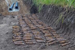 В Краснодаре на стройплощадке нашли больше 200 снарядов