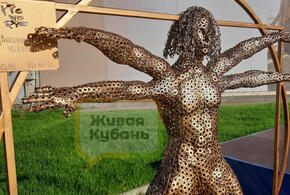 Подарочек: странные скульптуры из Краснодара отправят в Крым
