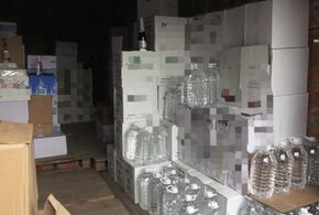 На Кубани в гараже обнаружили более 10 тонн контрафактного алкоголя