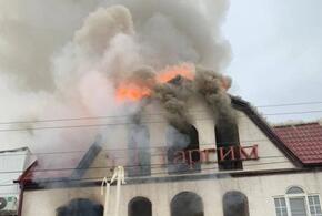 Пострадавших при пожаре в Назрани перевезут в Краснодар