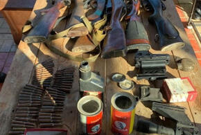 У «черного копателя» из Горячего Ключа нашли коллекцию огнестрела