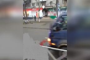 В Краснодаре грузовик сбил пенсионерку на пешеходном переходе