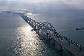 Крымский мост закроют в ночь на 31 января