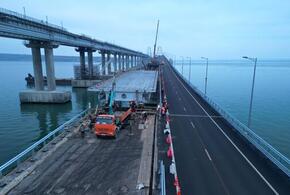 Сегодня в ночь проезд по Крымскому мосту будет полностью перекрыт