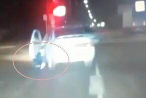 В Тихорецке пьяный водитель протащил полицейского по дороге 