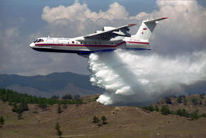 Из России в Турцию для тушения крупных пожаров направили два самолета-амфибии