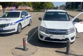 На Кубани полицейские задержали подростка за рулем автомобиля, находящегося в розыске
