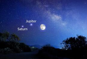 Сегодня ночью в небе над Кубанью пройдет мини-парад планет