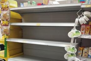 В Новороссийске из супермаркетов исчезли мясо, молоко и овощи
