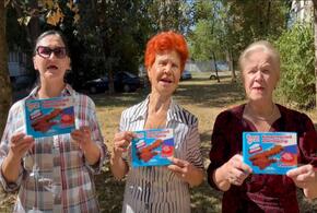 Бабок из краснодарского «Отряда Путина» стали использовать в рекламных целях?