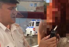 В Армавире задержали пьяную автоледи в свадебном платье