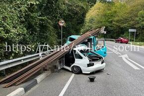 В Сочи в ДТП с грузовиком погиб 19-летний водитель «ВАЗ»