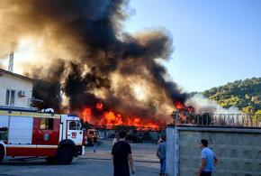 В Туапсе загорелись шпалы на площади 300 кв.м.