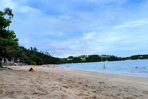 Кадры с моря: купальный сезон в Краснодарском крае продолжается