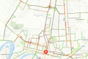 Город увяз в 10-балльных пробках