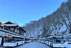 В новогодние праздники в горный кластер Сочи все-таки не пустят машины без зимней резины