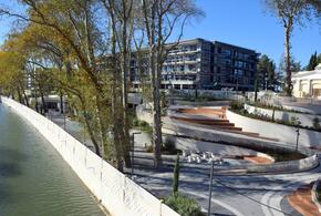 В Сочи обновляют набережную пляжа «Звёздный»