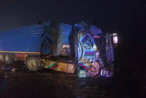  61-летний водитель грузовика погиб на Кубани после лобового столкновения его машины с КамАЗом