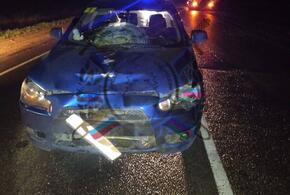 Полиция устанавливает личность насмерть сбитого иномаркой мужчины в Крымском районе Кубани