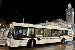 В Сочи продлили работу городских автобусов в новогоднюю ночь и на Рождество