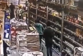 Происшествие случилось в гипермаркете Лента