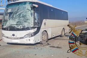 Массовая авария произошла в Темрюкском районе Краснодарского края