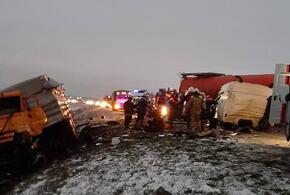 На Кубани произошло смертельное ДТП с большегрузами 