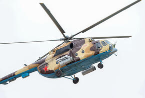 В Брянской области аварийную посадку совершил военный вертолет МИ-8