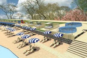 В Краснодаре начнётся строительство пляжа на берегу грязной Кубани, в которой нельзя купаться