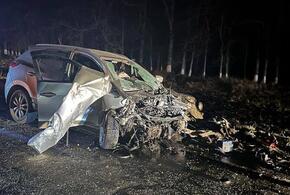 Два водителя из Краснодарского края попали в жуткое ДТП в Адыгее