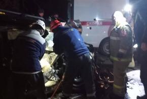 Вызволять пострадавших пришлось с помощью гидравлического пресса