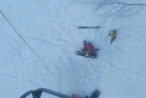 В Краснодарском крае туриста, подвернувшего ногу в горах, эвакуировали на вертолете