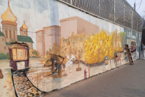 В Краснодаре появится мурал, посвященный истокам трамвайного движения