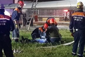 В аэропорту Сочи пламя и дым