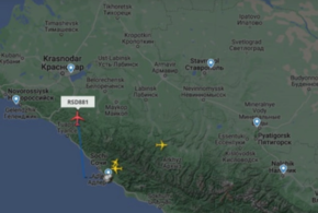 В Краснодаре приземлился самолет, на борту которого мог быть Путин