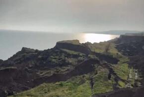 Обвал береговой линии произошел в Темрюкском районе