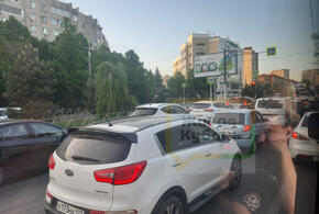 Краснодар увяз в глухих пробках