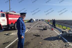 На Кубани в массовом ДТП в Славянском районе погибли 3 человека