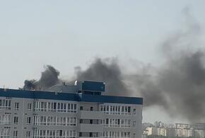 В горевшем ЖК «Фонтаны» в Краснодаре ликвидировали открытое горение