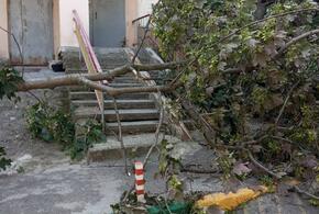 В портовом городе разыгрался шторм