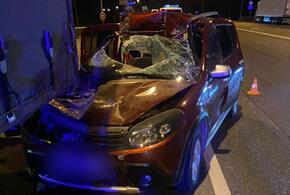 Легковушка влетела в грузовик на Кубани, погиб человек