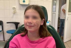 Девочку из Сочи, которой собака подруги откусила щеку, выписали из больницы