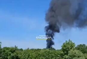 В Горячем Ключе загорелась заправка