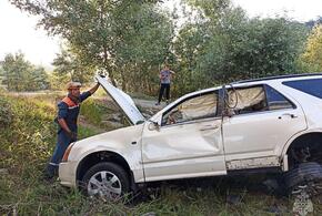 В Сочи из иномарки, превратившейся в груду металла, пассажира пришлось доставать спасателям