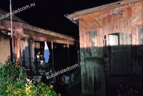 Найден труп женщины после пожара на летней кухне в Белореченском районе Кубани