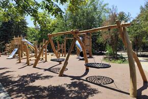 Тренажёры для инвалидов, игровые площадки и 2000 га зелени: в Краснодаре обновляют сквер Памяти Героев-танкистов