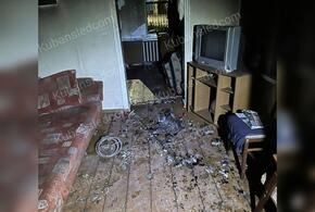 В Кропоткине СК выясняет обстоятельства гибели  при пожаре 59-летней хозяйки частного дома