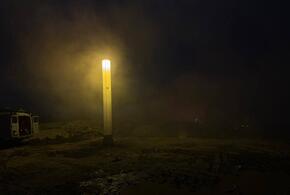 В Новороссийске продолжают тушить огонь на мусорном полигоне