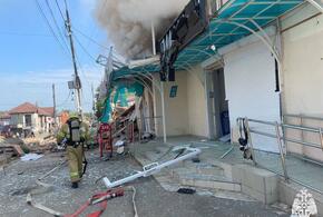 Ликвидируют последствия: МЧС рассказало подробности о взрыве в Апшеронске